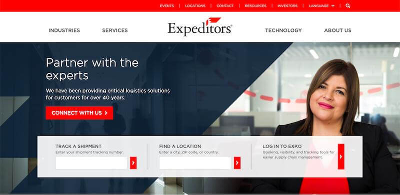 Expeditors: logistics & freight forwarding company
