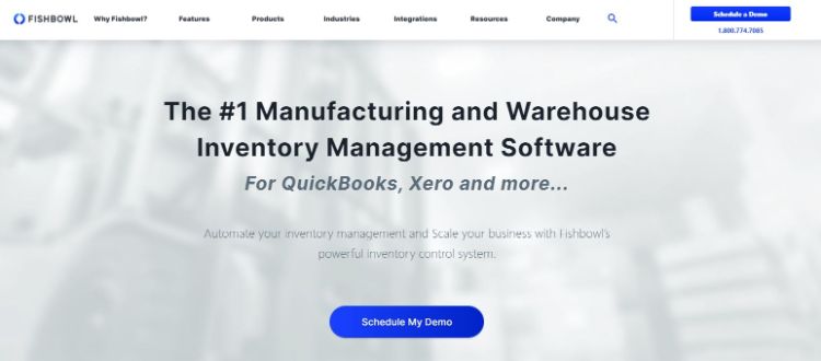 fishbowl inventory homepage