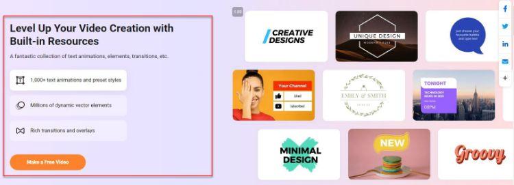 flexclip features
