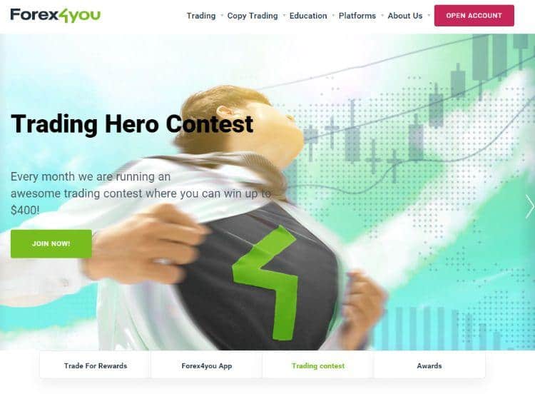 forex4you homepage