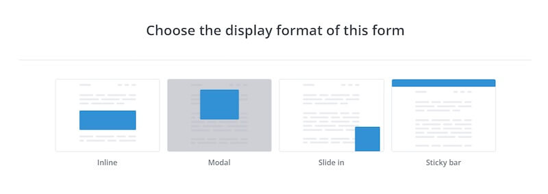 Form layout: ConvertKit