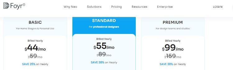 foyr pricing