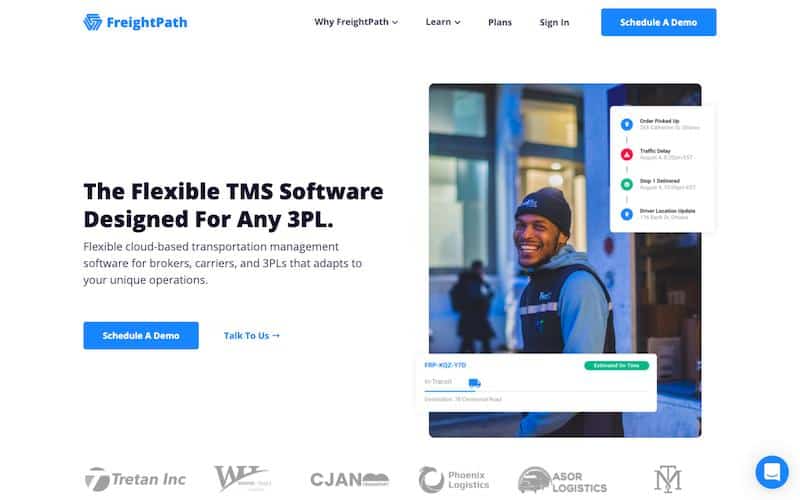 FreightPath: cloud-based logistics software