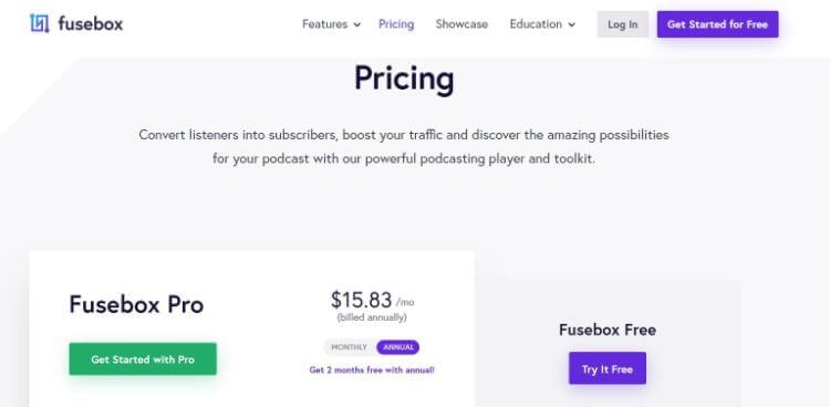 fusebox pricing