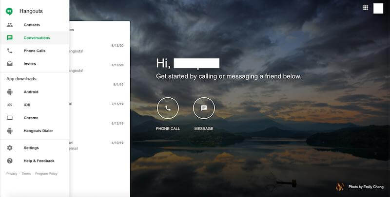 Google Hangouts: cover image
