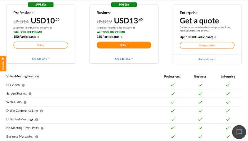 GoToMeeting Pricing 