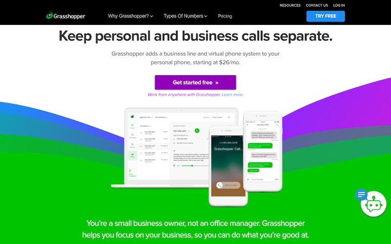 Grasshopper: virtual phone system