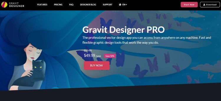 gravit designer homepage