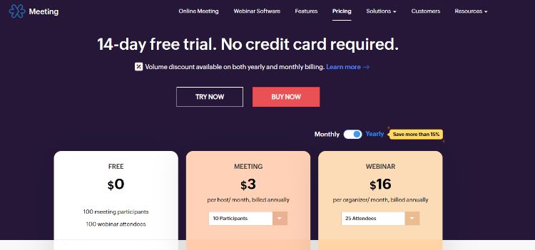 zoho pricing