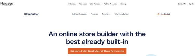 nexcess online store builder