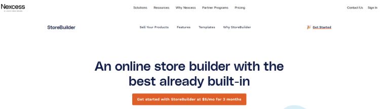nexcess online store builder