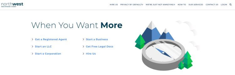 northwestregisteredagent homepage