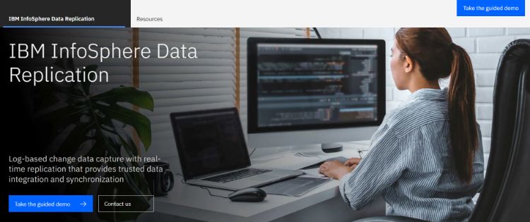 IBM InfoSphere Data Replication homepage