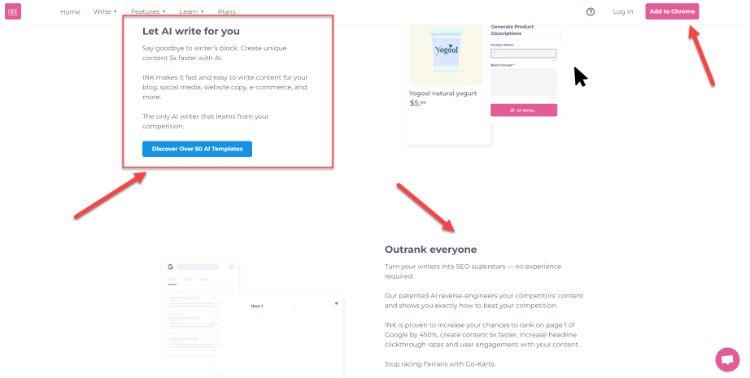INK Editor Key Features