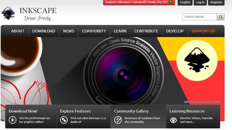 inkspace homepage