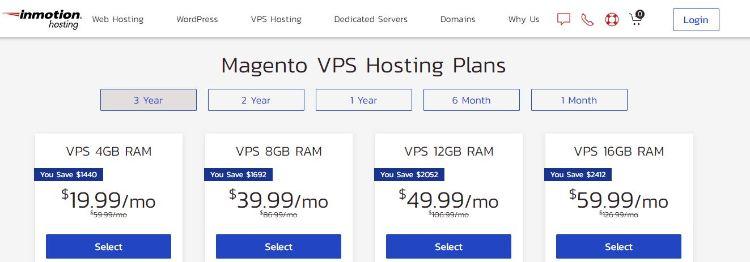 inmotionhosting pricing