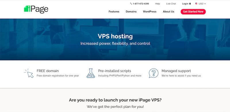 iPage: Best VPS Hosting Services