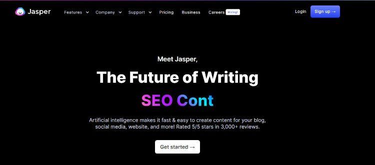 jasper homepage