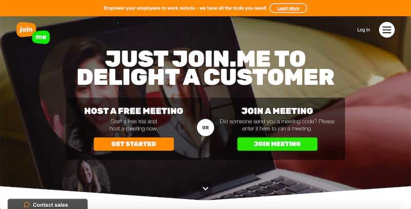 Join.me: web-based collaboration software