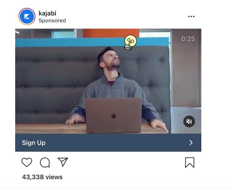 Kajabi Instagram Video Ad