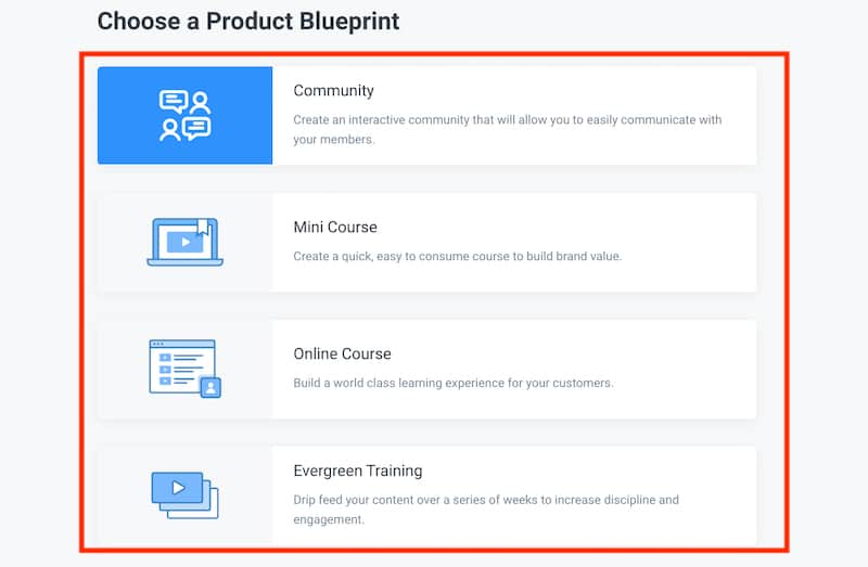 Kajabi: Product blueprint