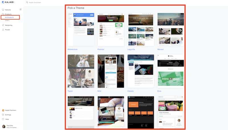 Kajabi Themes