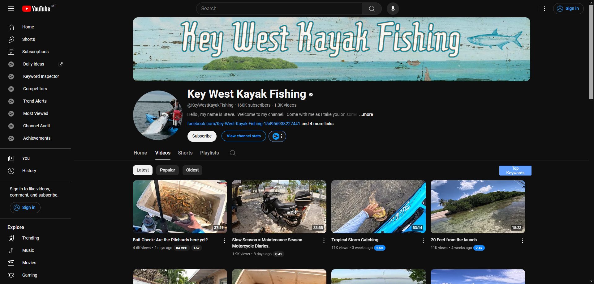 Key West Kayak Fishing