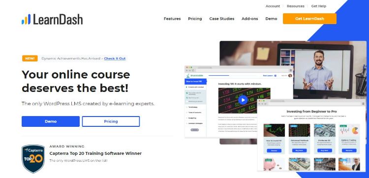 learndash homepage