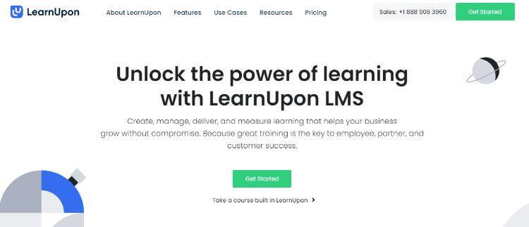 learnupon homepage
