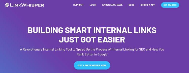 linkwhisper homepage