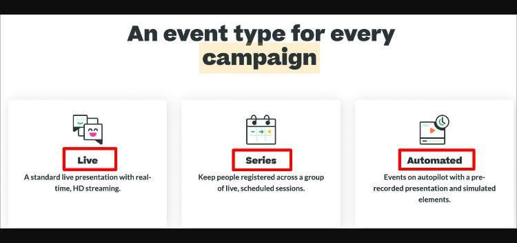 live automated series