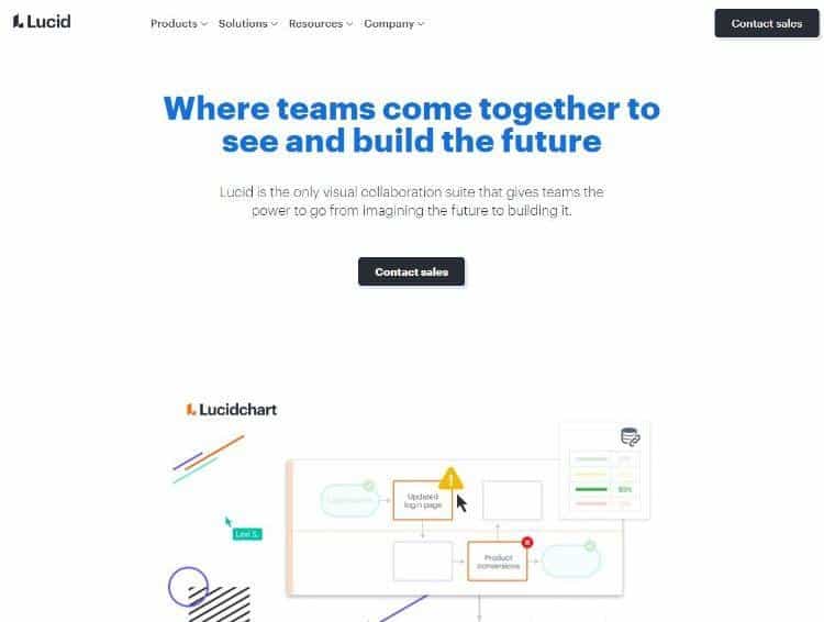 lucid homepage