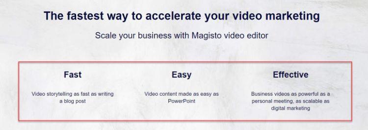 magisto features