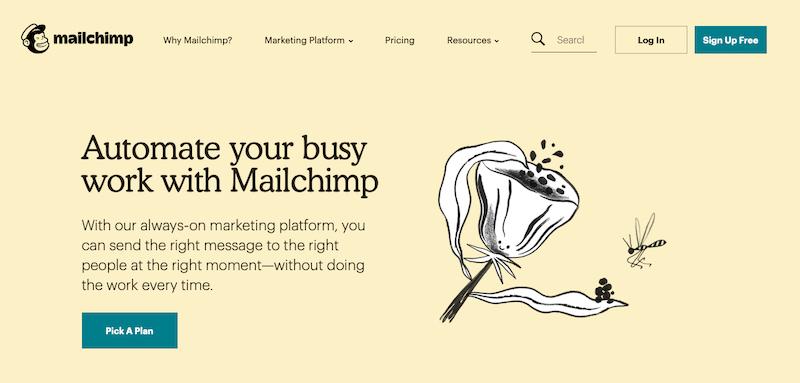 Mailchimp Email Marketing Features 