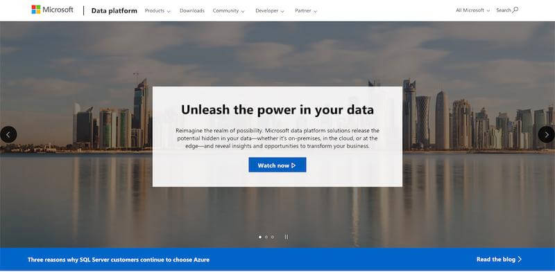 Microsoft SQL Server cover page 