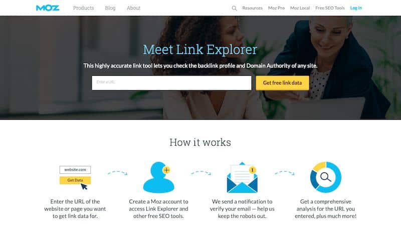 Moz Link Explorer 