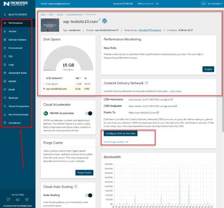Nexcess user experience