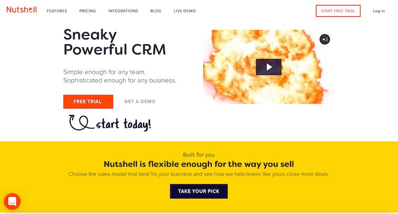 Nutshell Powerful CRM 