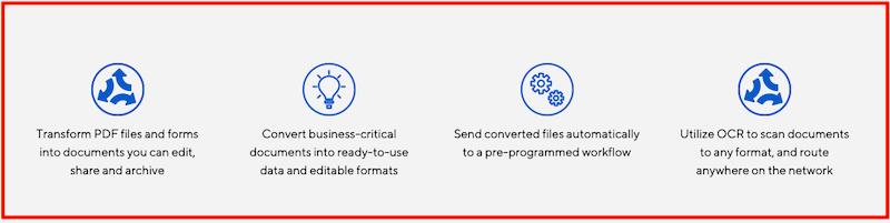 Omnipage Ultimate key features 