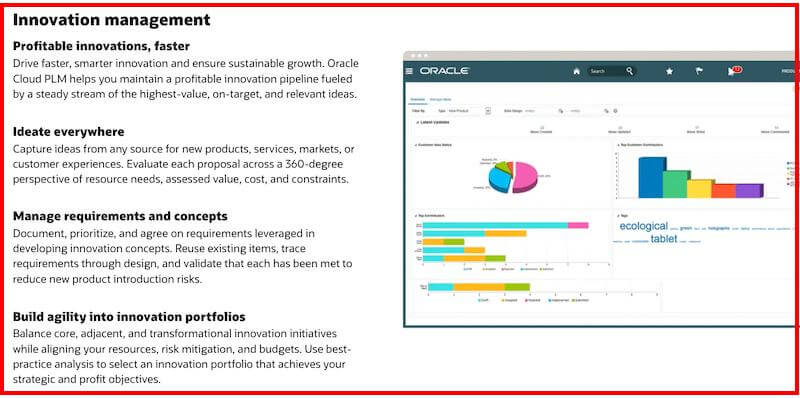 Oracle Agile PLM Đổi mới quản lý