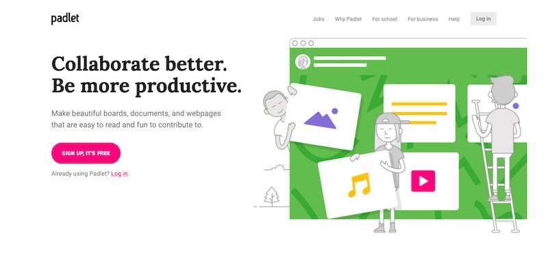 Padlet Best Mind Mapping Software
