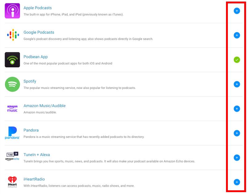 Podbean directories