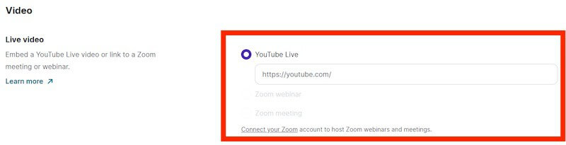 Podia webinar YouTube