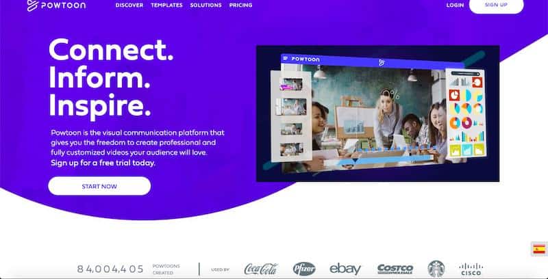PowToon - visual communication platform