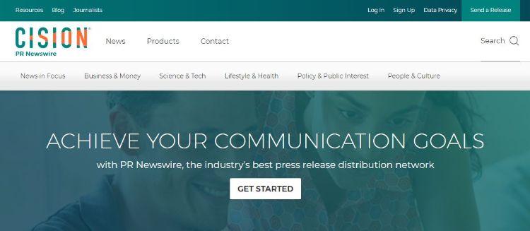 prnewswire homepage