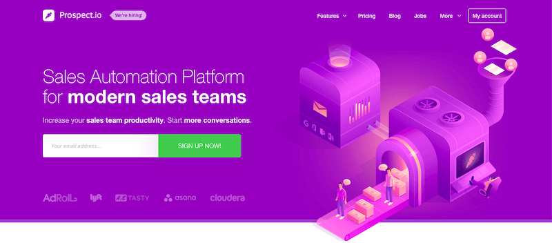 Prospect.io Marketing Automation Software