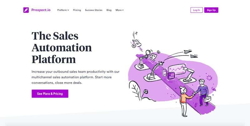Prospect.io: sales automation platform