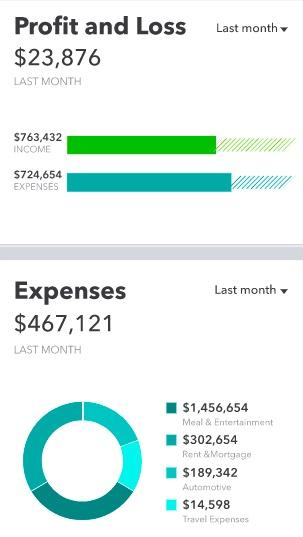 QuickBooks mobile app