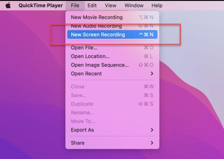 QuickTime Player app