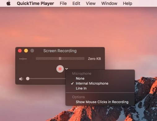 QuickTime Player Window